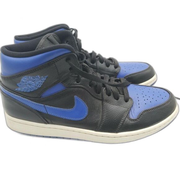 Nike Air Jordan 1 Retro High OG Royal Blue/Black Sneaker - Size 10